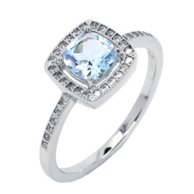 Bague Princesse d'Azur